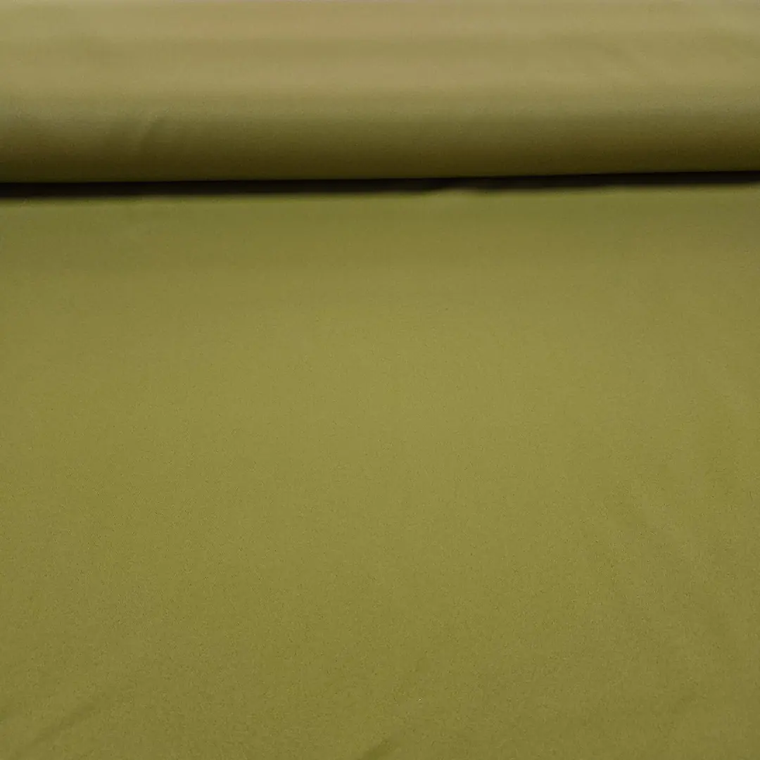 Tessuto per tende ignifugo oscurante - verde senape Alt.300 - immagine 2