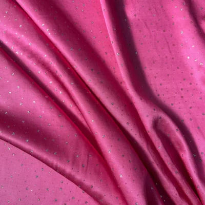 rasatello di cotone glitter 3