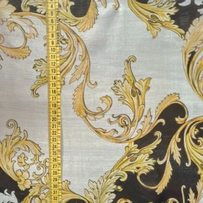 Chiffon di seta fantasia floreale 2