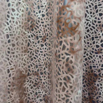 Tessuto per Tende con Geometrie Raffinate e Tonalit&agrave; Sofisticate 12