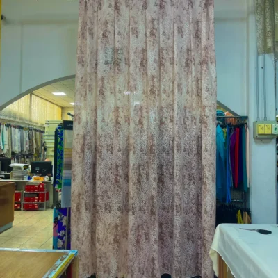 Tessuto per Tende con Geometrie Raffinate e Tonalit&agrave; Sofisticate 9