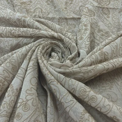 Tessuto per tende con fantasie astratte e floreali 6