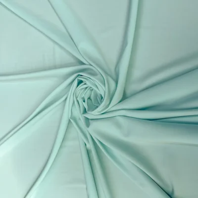 tessuto poliestere stretch turchese chiaro