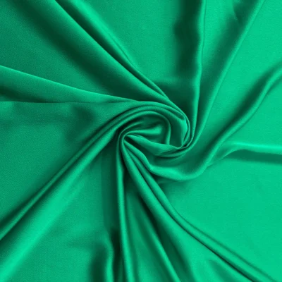 raso poliestere verde smeraldo 1