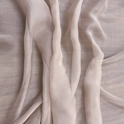 Voile di pura seta goffrata Made in Italy 12