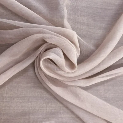 Voile di pura seta goffrata Made in Italy 13
