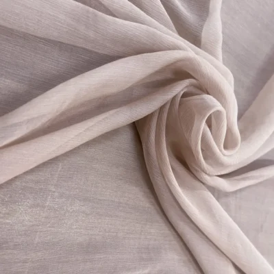 Voile di pura seta goffrata Made in Italy 14
