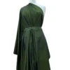 Taffetà cangiante color nero-verde oliva scuro (6)