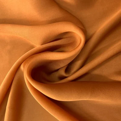 Twill di seta semicoprente arancio terracot (3)
