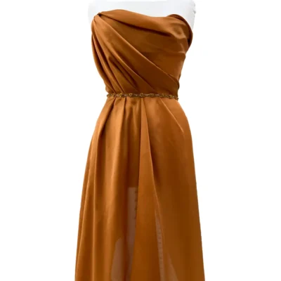Twill di seta semicoprente arancio terracot (5)