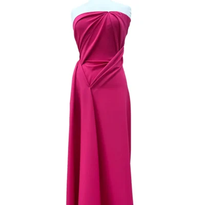 crepe poliestere fucsia 1