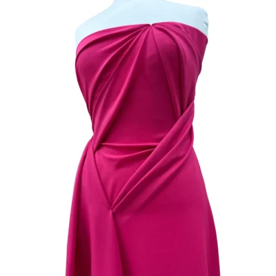 crepe poliestere fucsia