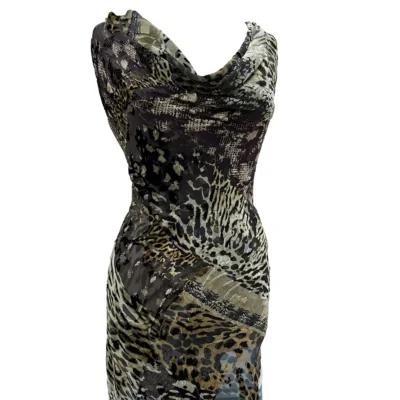 devor&egrave; leopardato velluto seta animalier patchwork 6
