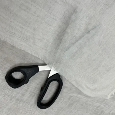 doppia mussola seta bianco naturale 2