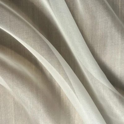 organza seta trasparente bianco naturale 1