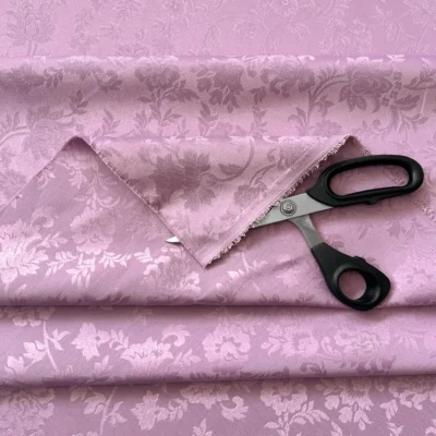 tessuto damascato jacquard floreale lilla (4)