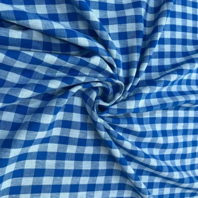 Tovagliato vichy blu bianco (4)