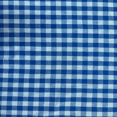 Tovagliato vichy blu bianco (5)