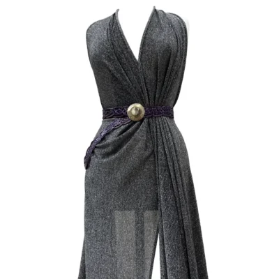 maglina poliestere nera con lurex argento (4)