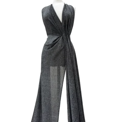 maglina poliestere nera con lurex argento (5)