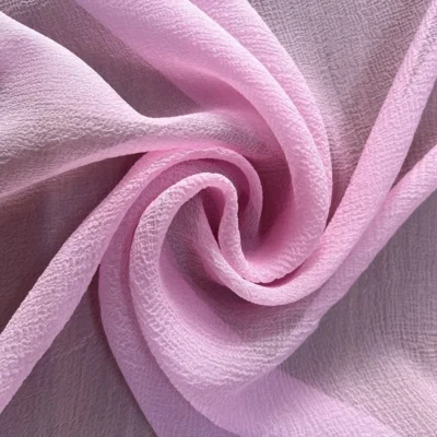 voile goffrato seta rosa bubblegum 1