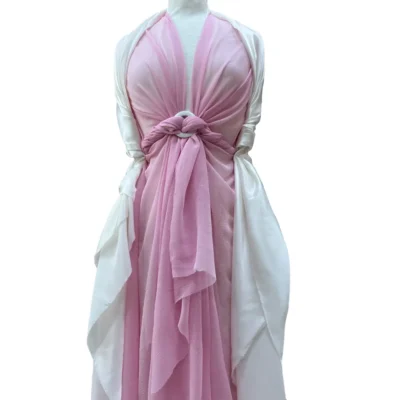 voile goffrato seta rosa bubblegum 6