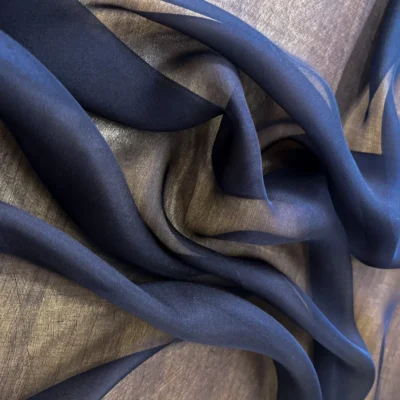 voile leggero seta blu notte 2