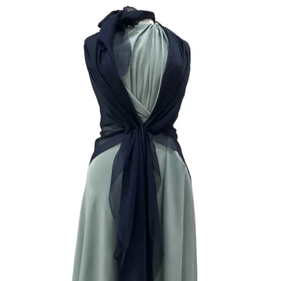 voile leggero seta blu notte 3