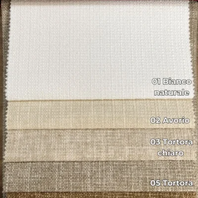 Tessuti melangè accoppiati idrorepellenti e irrestringibili - 24 varianti colore Alt. 140 cm