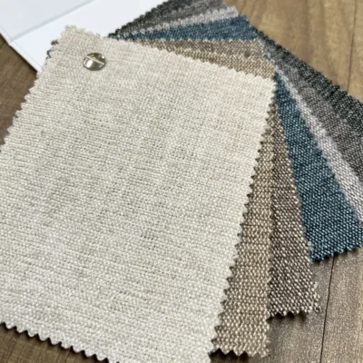 Tessuti tinto in filo melang&egrave; ignifughi Classe 1IM idrorepellente - 7 varianti colori - Alt.140