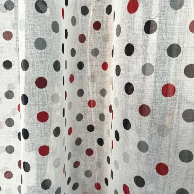 Tessuto per tendaggio Multicolor a Pois Via Roma 60 (12)