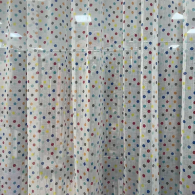 Tessuto per tendaggio Multicolor a Pois Via Roma 60 (2)