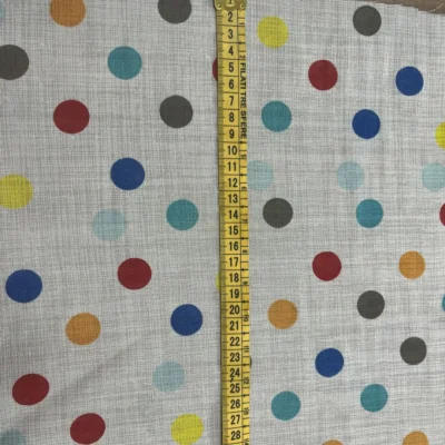 Tessuto per tendaggio Multicolor a Pois Via Roma 60 (7)