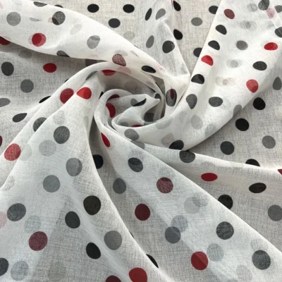 Tessuto per tendaggio Multicolor a Pois Via Roma 60 (8)