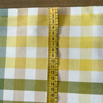 Tovagliato Misto Cotone fantasia a righe multicolor (1)