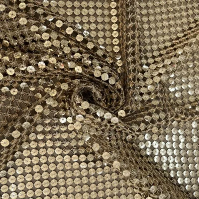 pailettes dorata lurex 1