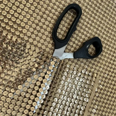 pailettes dorata lurex 2