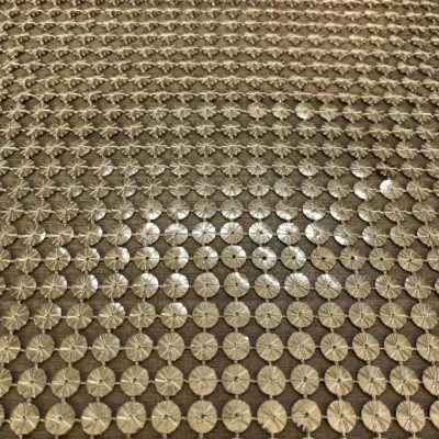 pailettes dorata lurex 3