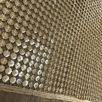 pailettes dorata lurex 4