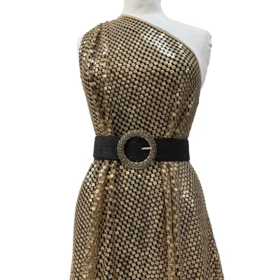 pailettes dorata lurex 7