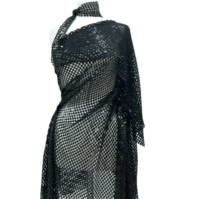 pailettes nera lurex 1