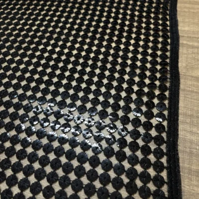 pailettes nera lurex 2