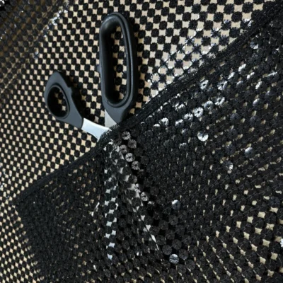 pailettes nera lurex 3