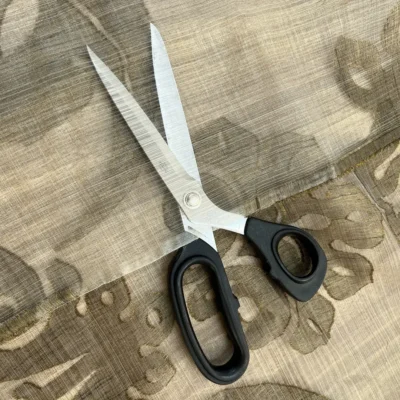 organza devor&egrave; damascato bronzo 4