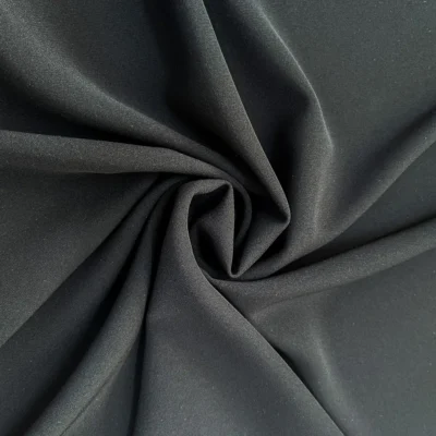 crepe nero poliestere elasticizzato 2