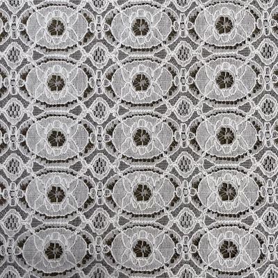 pizzo misto cotone poliestere avorio