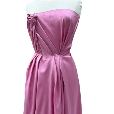 taffet&agrave; shantung seta rosa bubblegum 3