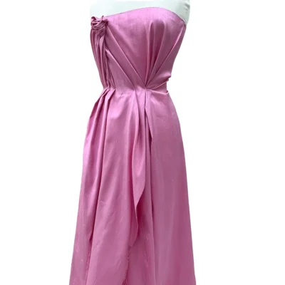 taffet&agrave; shantung seta rosa bubblegum 4