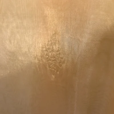 tenda doppia organza arancio jaquard 2