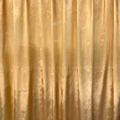 tenda doppia organza arancio jaquard